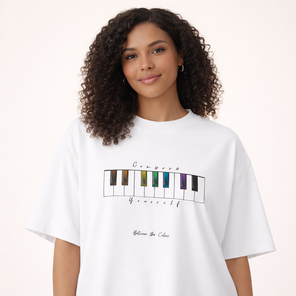 "Compose Yourself" Oversized Bio-T-Shirt