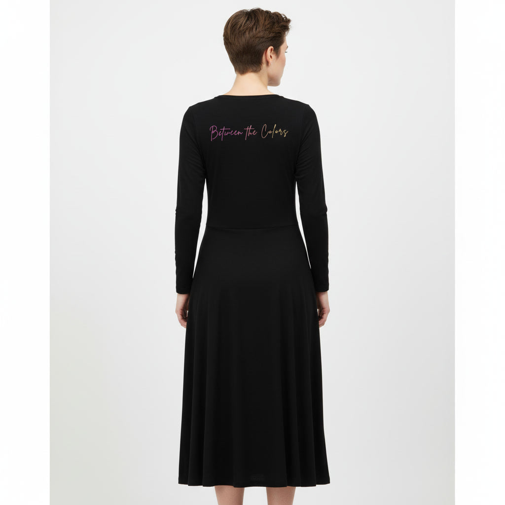 "Compose Yourself" Unisex-Midikleid