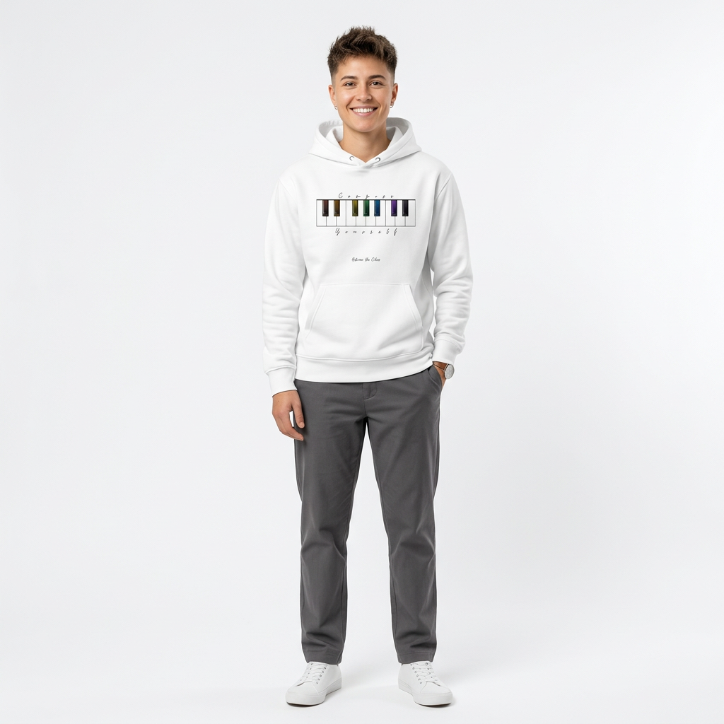 "Compose Yourself" Bio-Kapuzenpullover