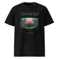 Different but Equal Unisex Bio T-Shirt in Schwarz – Vorderansicht, Queer Non-Binary Fashion