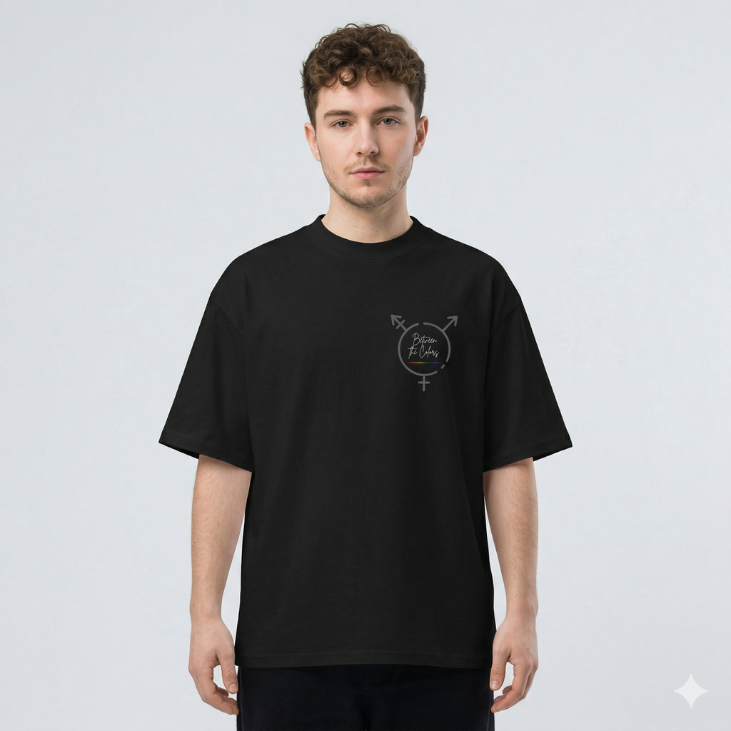 Freedom is not optional – Non-Binary Mode Bio-T-Shirt Schwarz Oversized