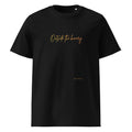 Outside the Binary Unisex Bio T-Shirt in Schwarz – Vorderansicht, Queer Non-Binary Fashion