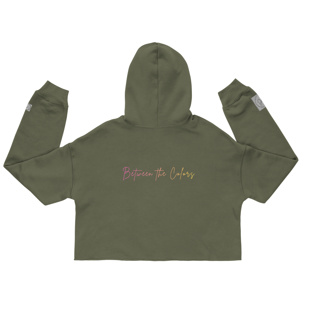 "Different but Equal" Unisex Crop-Hoodie
